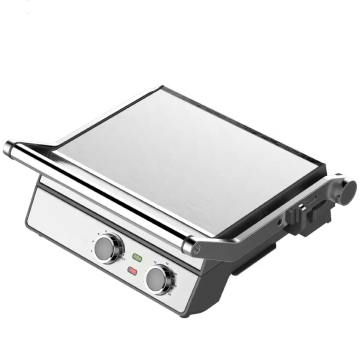 Affordable 2-Slice Non-Stick Grill with Drip Tray: Made in China