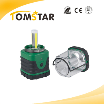 Professional food grade cob camping lantern with flashlight