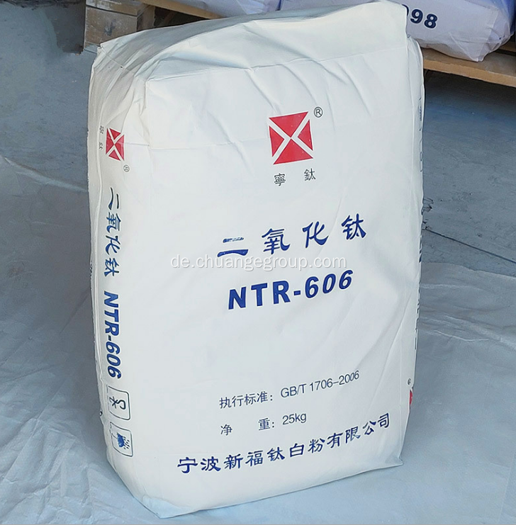Ningbo Xinfu Titanioxid-Rutil TiO2 NTR-606