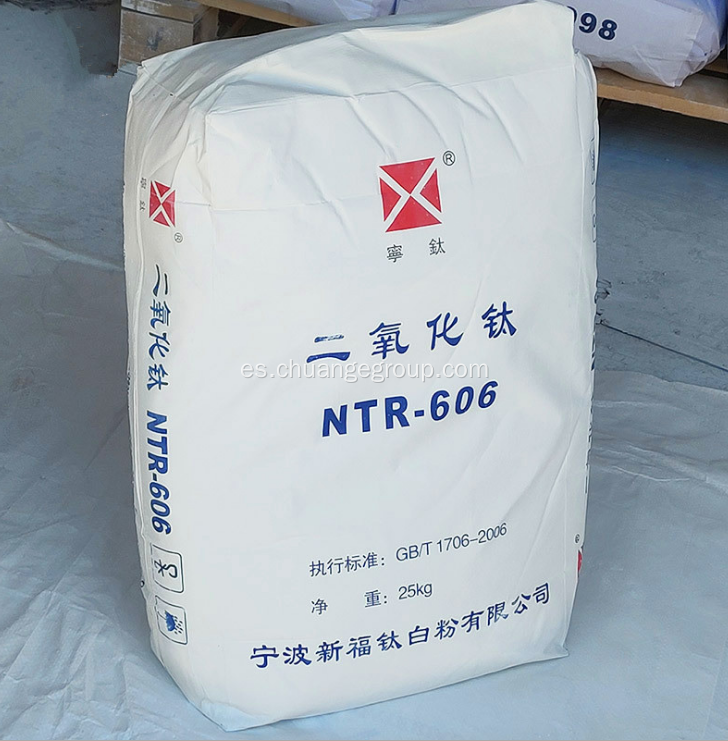 Ningbo Xinfu Titanium Dióxido Rutile TiO2 NTR-606