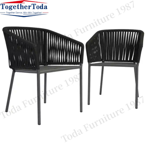 Modern design outdoor hand-woven rattan chairs garden chairs