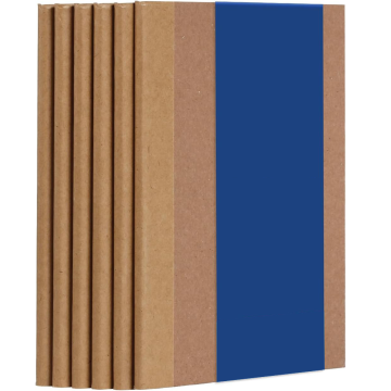 Notebook di giornali di cucito di carta kraft personalizzati per studenti A5 Scuola Journal Notebook per studenti inglesi
