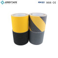 PVC สีดำและสีเหลืองเทปลื่นสำหรับบันไดสำหรับบันได