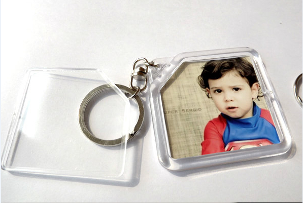 Acrylic Keychain/Acrylic Keyring/Blank Acrylic Keychain for Promotional Gift