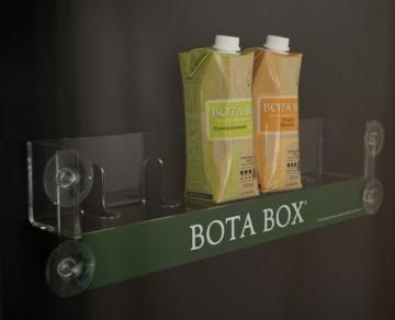 Customized clear acrylic display caddy