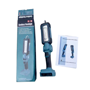 Portable Rechargeable LED Flood Light - 21V Lithium Battery Powered Outdoor Searchlight
