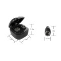 Earphone Stereo Nirkabel Sejati, Kotak Pengisian Earbud TWS