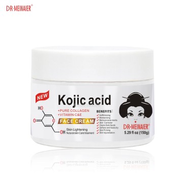 Crema per il viso acido kojic all'ingrosso - Vitamina C nutriente idratante anti -viniolo per la cura della pelle sbiancante