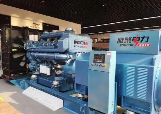 Weichai 2MW Diesel Generator Sets Guohua 2000KW Genset