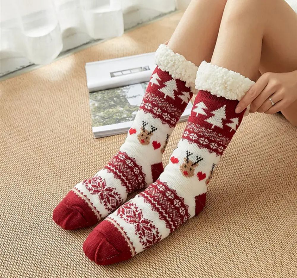 Ladies Christmas Socks