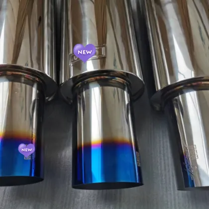 168mm Stainless Steel Exhaust Muffler for HKS Car