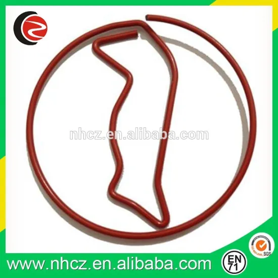 Red Leg Shaped Paper Clips,Medical Paper Clips