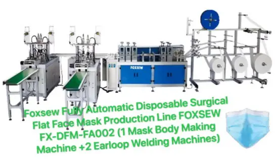 Fully Automatic Disposable Mask Production Line (1+2)