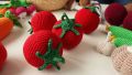 Borong Super Soft Crochet Toy Vegetable Handmade