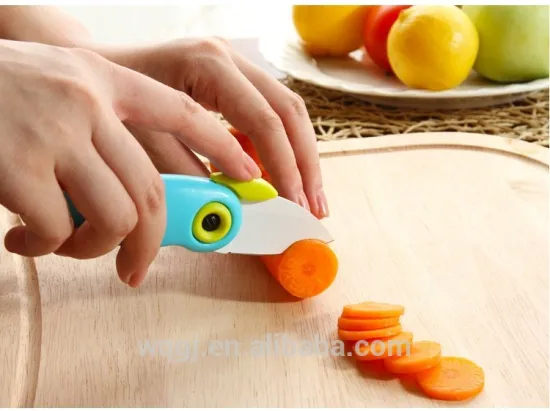 New Design Bird Pocket Folding Ceramic Knife Parrot Animal Bird Mini Knife