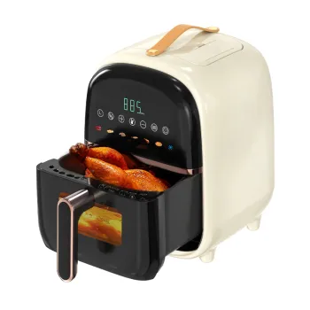 2024 New Kitchen Multifunction 3D Water Mist Air Fryer with LED Display and Touch Screen