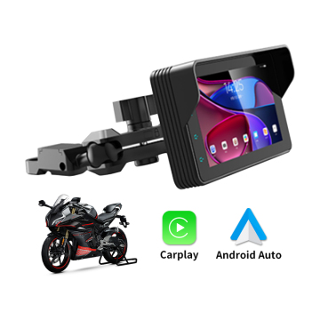HD 1080P Dual Recording Motorcycle Dash Cam with Carplay