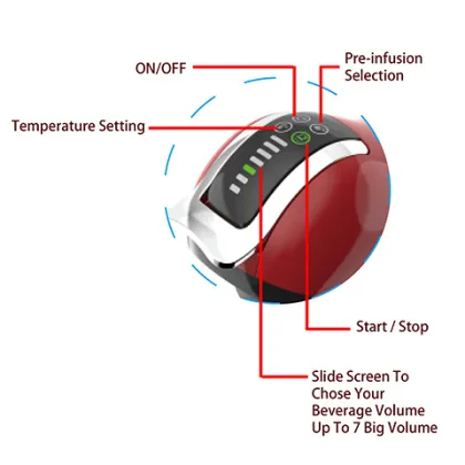 Dolce Gusto Coffee Capsule Machine - Multi-System Cafe Solution