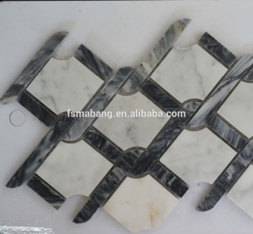 MBHYA001-F1D2 Hot Sale Low Price Irregular marble Tile Stone Mosaic