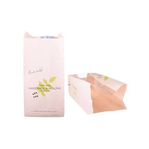 custom printed bakery paper bread bag