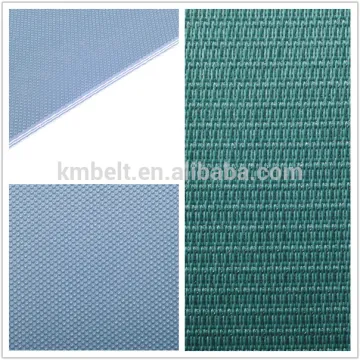 3 fabric 3 PVC conveyor belt for stone processin,total thickness 7.0BL,industrail conveyor belt