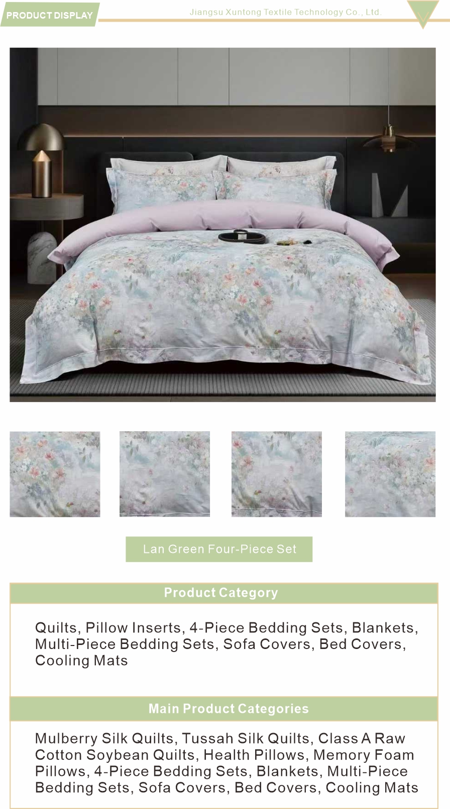 Elegant Embroidered Bedding Set