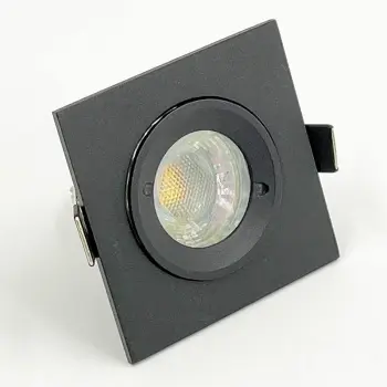 LRD Black Ceiling Lamp: Waterproof LED Ceiling Lamp for Indoor Use