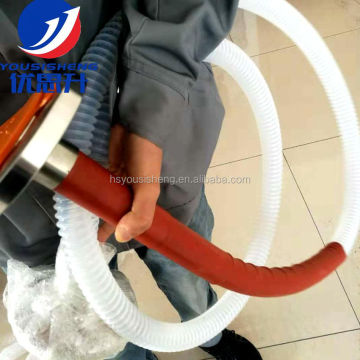 Flexible Black Nylon Braided Cover PTFE Corrugated Hose