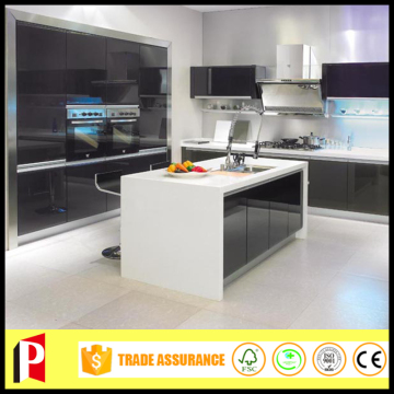 Cheap satin kitchen cabinet on selling