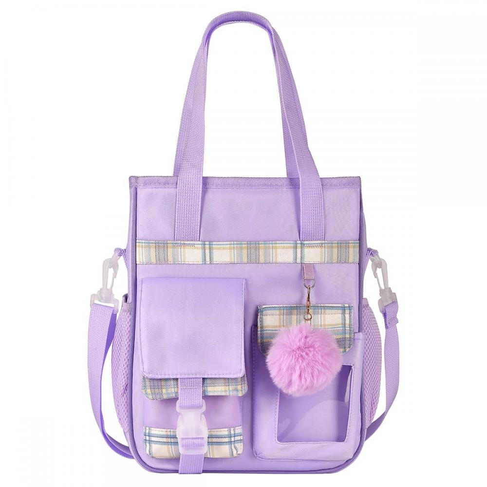 Girls School Tote Bag Casual Cute Shoulder Handbag