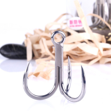 New 3+7 6071-4X-HG Saltwater Fishing Hooks - Anti-Rust Triple Anchor Hooks