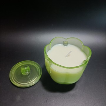 Aromatherapy Glass Candle Ins Style Smoke-free Fragrance Candle Wholesale Valentine's Day Hand Gift