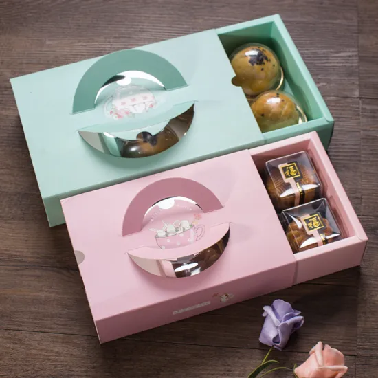Drawer shape cookie box packaging ideas