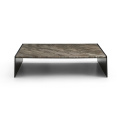 Table basse en acier inoxydable