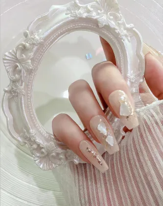 Natural Irregular Sea Shell Slice Nail Art Decoration