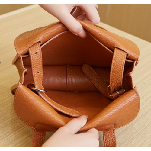 Delicate And High-end Shoulder Handbag Stylish And Practical Litchi Grain Shoulder Handbag Manufactory