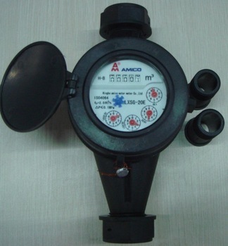 Dry Type Vane Wheel Plastic Water Meter