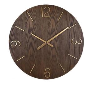 Large Minimalist Vintage Wooden Clocks