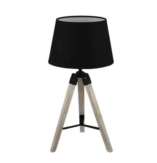 Classic Tripod Wooden Table Lamp
