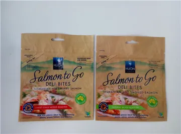 Kraft Paper Salmon Packaging Bag
