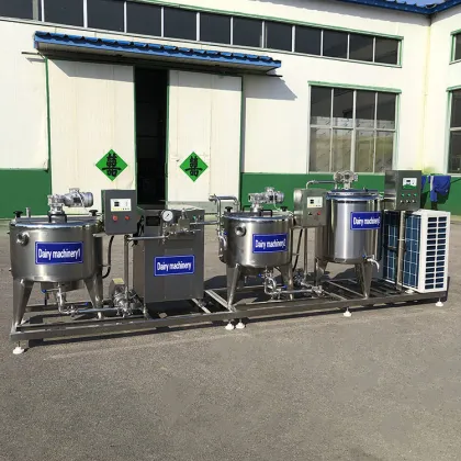 Professional Small Scale Yogurt Making Machine: Mixing, Pasteurization & Fermentation