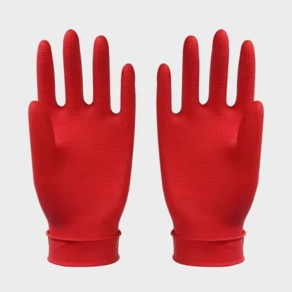 Reusable Children Latex Gloves , Size S , M , L Latex Household Glove