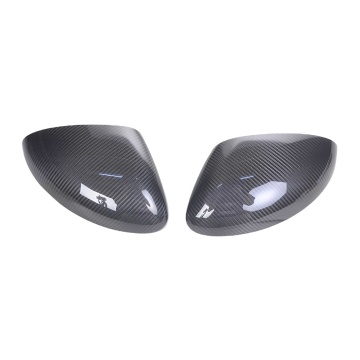 RHD 718 Dry Carbon Mirror Cover Side Exterior Kit - Fit for Porsche 718 Boxster Cayman 2016-2018 Stick-On Style