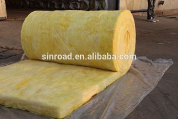 Glass Wool Roll Insulation Fireproof Glass Wool Price