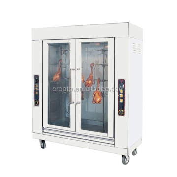Professional Gas Roasting Machine for Chicken, Duck, Goat & Sheep - 220V 134x62x156CM Stainless Steel LPG Model