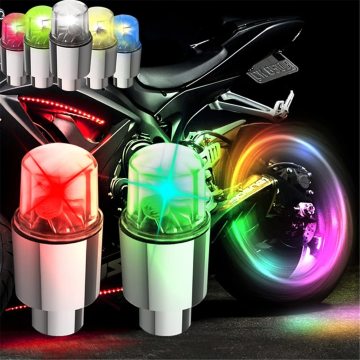 Bike a LED multicolore e ruote per auto Luci a raggi: miglioramento della visibilità e stile notturna
