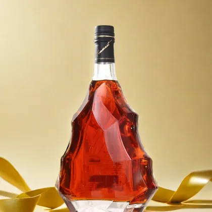 Armenian Brandy Horse Bottle Brandy Glass Bottle