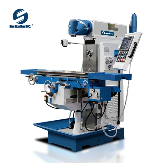 X6432 Swivel Head Semi-Automatic Vertical Milling Machine