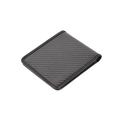 OEM carbon fiber wallet with long style
