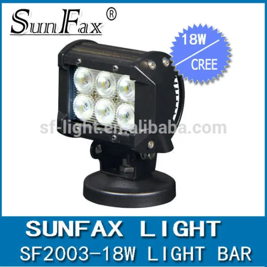 Hot sale! motorcycle parts 4inch 18W ip68 led motorcycle work lights, 12 volt motorcycle led lighting